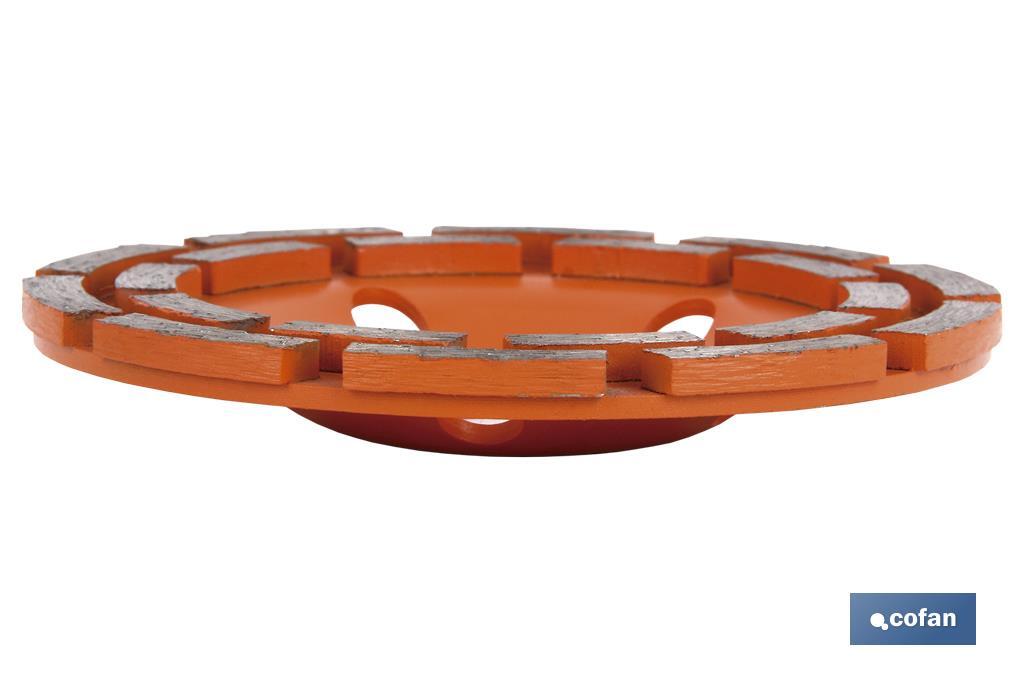 Double Ring Disc for Masonry - Cofan