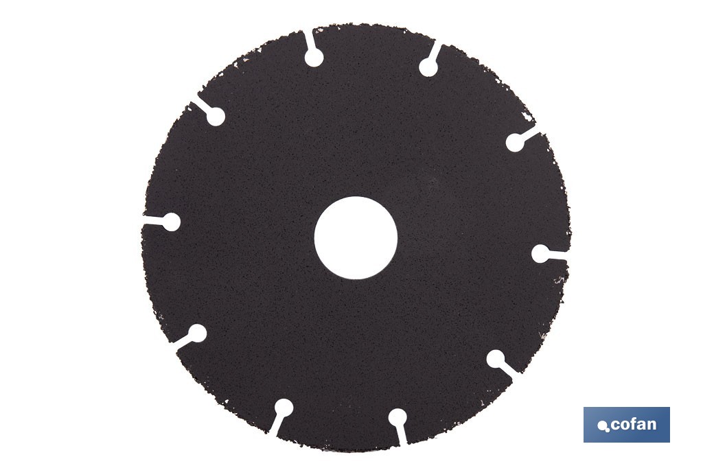Disco especial carburo materiales blandos - Cofan