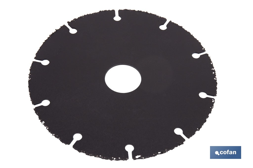 Disco especial carburo materiales blandos - Cofan