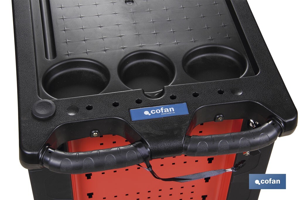 Carro Herramientas 7 cajones Mod.Security - Cofan
