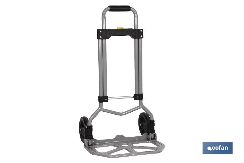 Folding steel hand truck | Non-slip bottom plate | Size: 365 x 380 x 960mm
 - Cofan