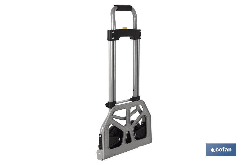 Folding steel hand truck | Non-slip bottom plate | Size: 365 x 380 x 960mm
 - Cofan