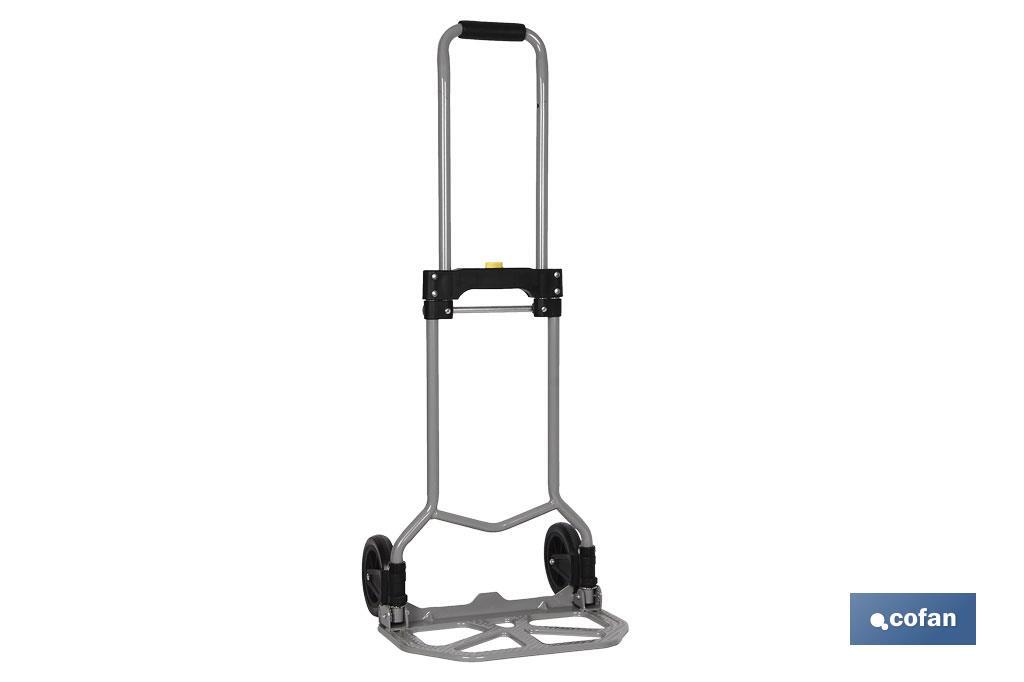 Folding steel hand truck | Non-slip bottom plate | Size: 365 x 380 x 960mm
 - Cofan