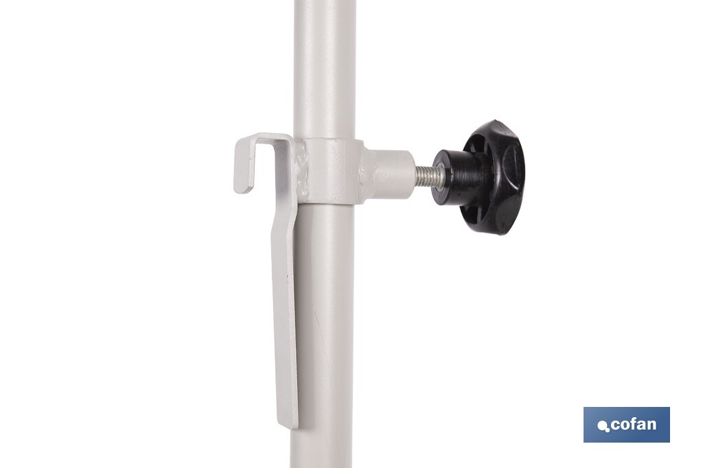 Carretilla portabidones | Ruedas de poliuretano con rodamientos y nylon | Mango acolchado | Ideal para talleres e industria | Adecuada para bidones de 60 litros - Cofan