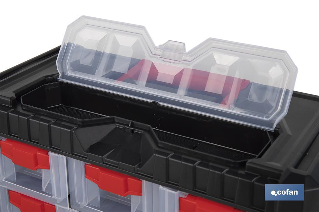 Armoire à 9 tiroirs pour l'organisation d'outils et de petites pièces | Deux dimensions différentes - Cofan