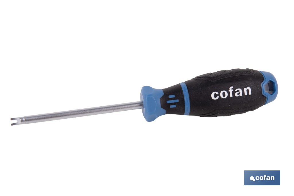 Destornillador Spanner doble punta modelo Gripforce | Punta magnética y mango antideslizante | Disponible en diferentes tamaños - Cofan