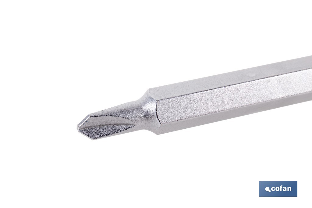 Destornillador Tri-wing modelo Gripforce | Punta magnética y mango antideslizante | Disponible en diferentes tamaños - Cofan