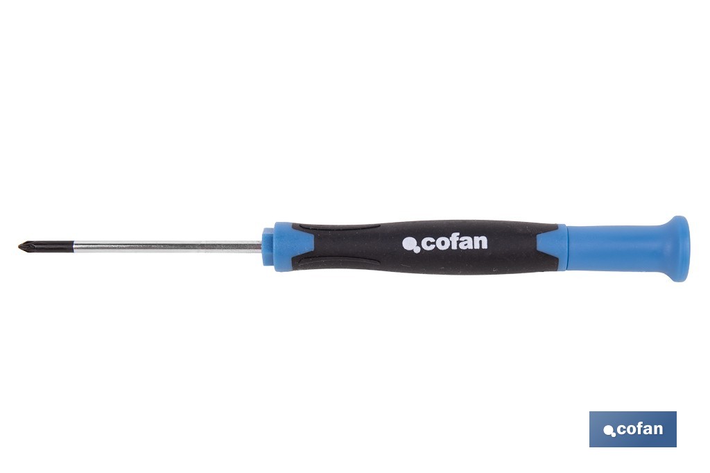Destornillador de alta precisión Pozidriv con huella PZ0 - Cofan