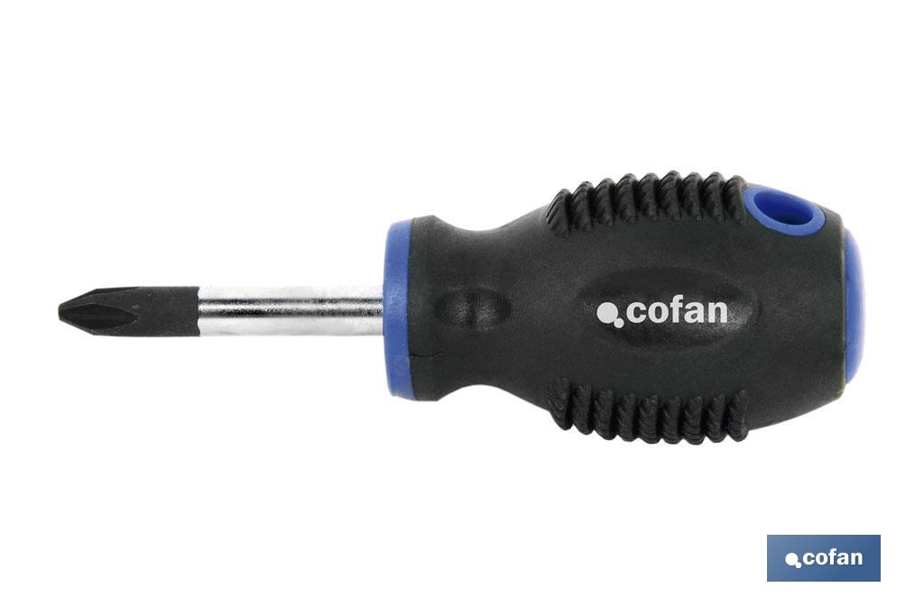 Stubby screwdriver DIN 5262, 5265 and ISO 8764-1 | Confort Plus Model - Cofan