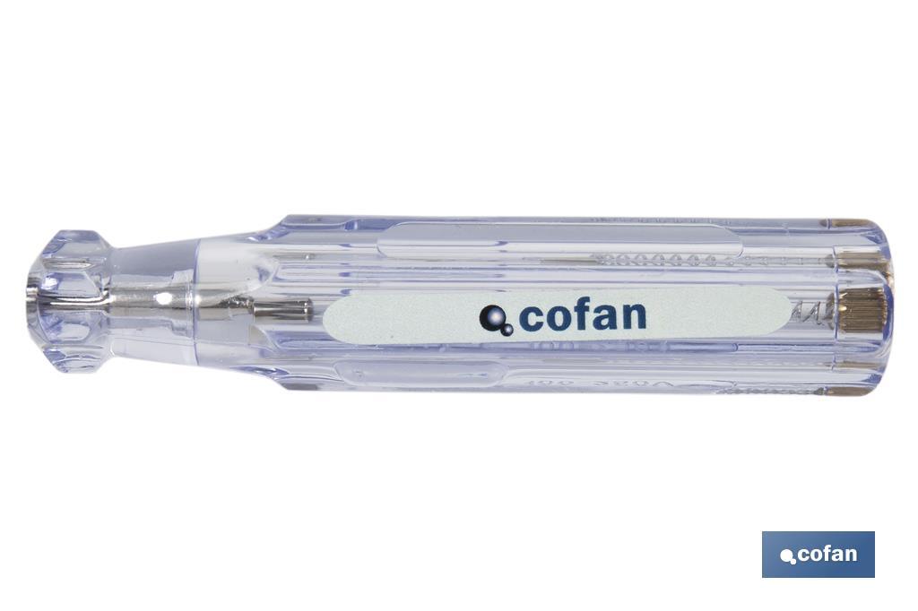 Voltage tester 65-100 V - Cofan