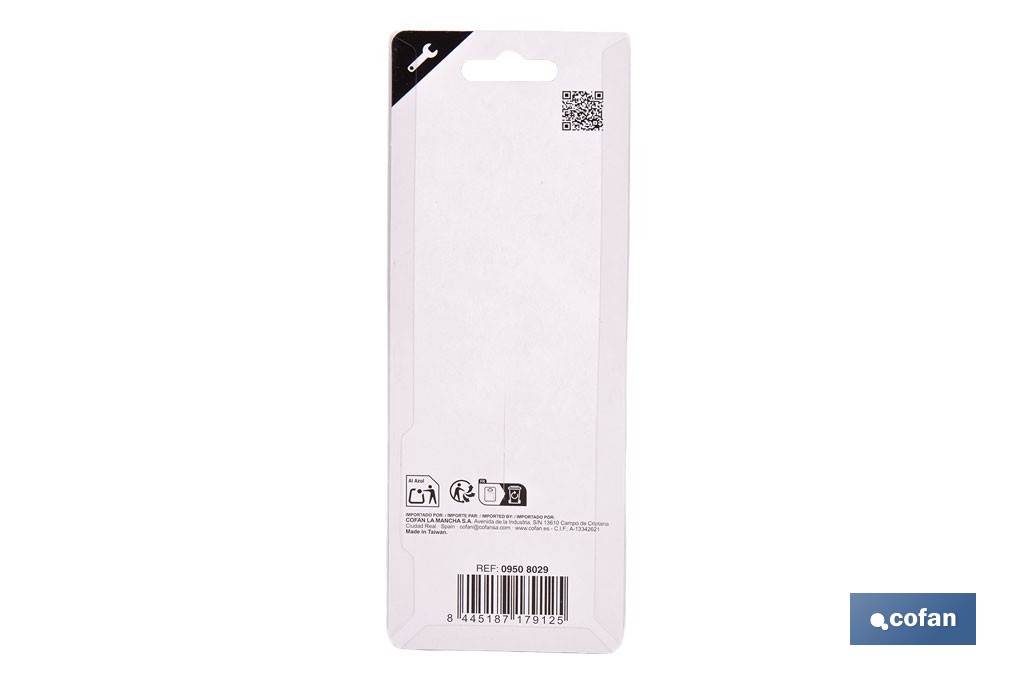 Dénudeur de câbles multifonction | Coupe entre 0,8 - 2,6 mm | Dimensions : 120 mm - Cofan