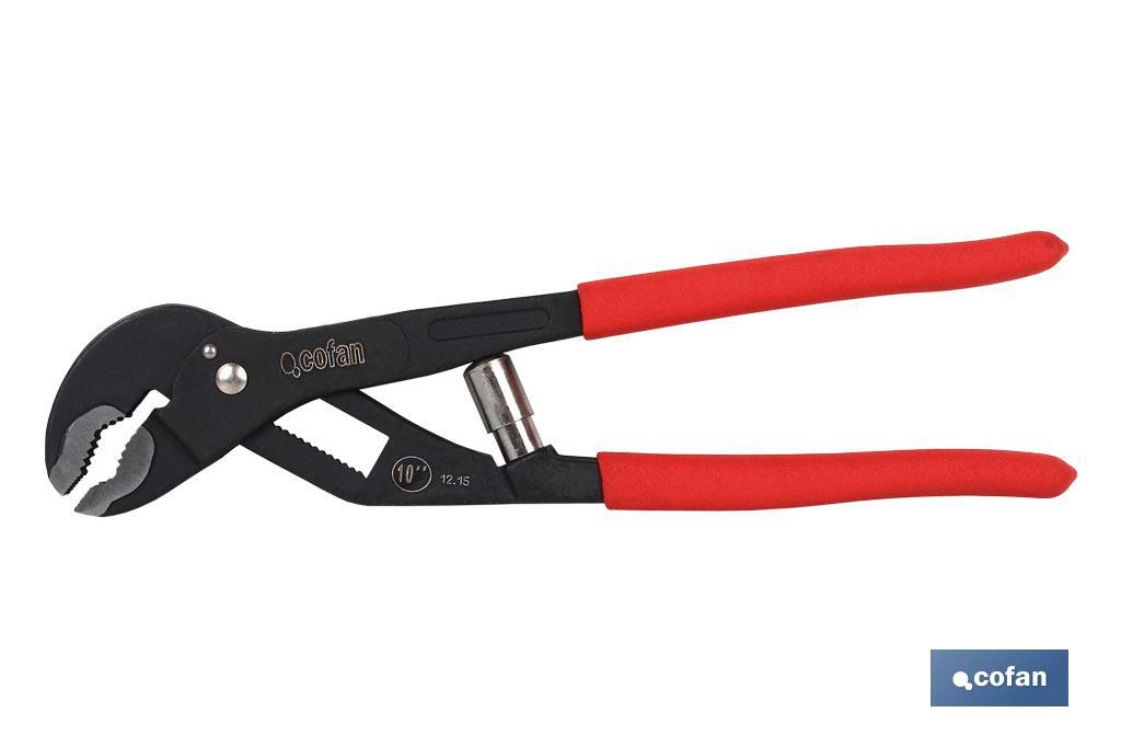 Water pump pliers | Spring effect 7"-10" | Length: 170-250mm - Cofan