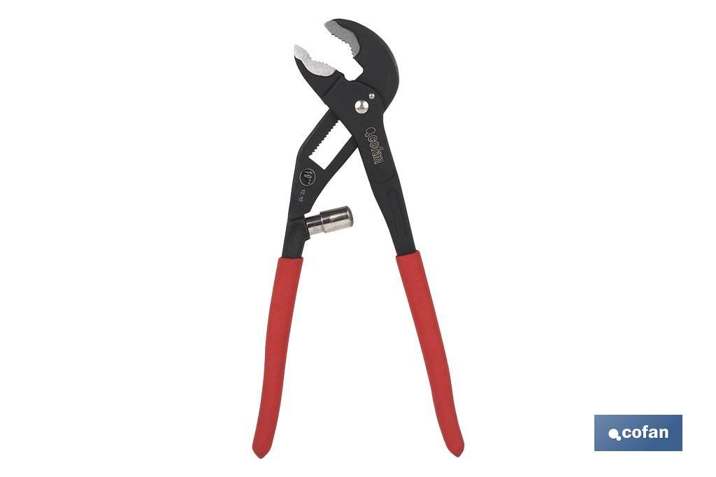 Water pump pliers | Spring effect 7"-10" | Length: 170-250mm - Cofan