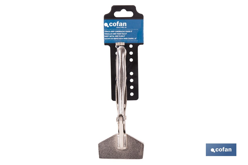 Pinze con ganasce | Ideali per lamiera | Lunghezza: da 8" a 11" - Cofan