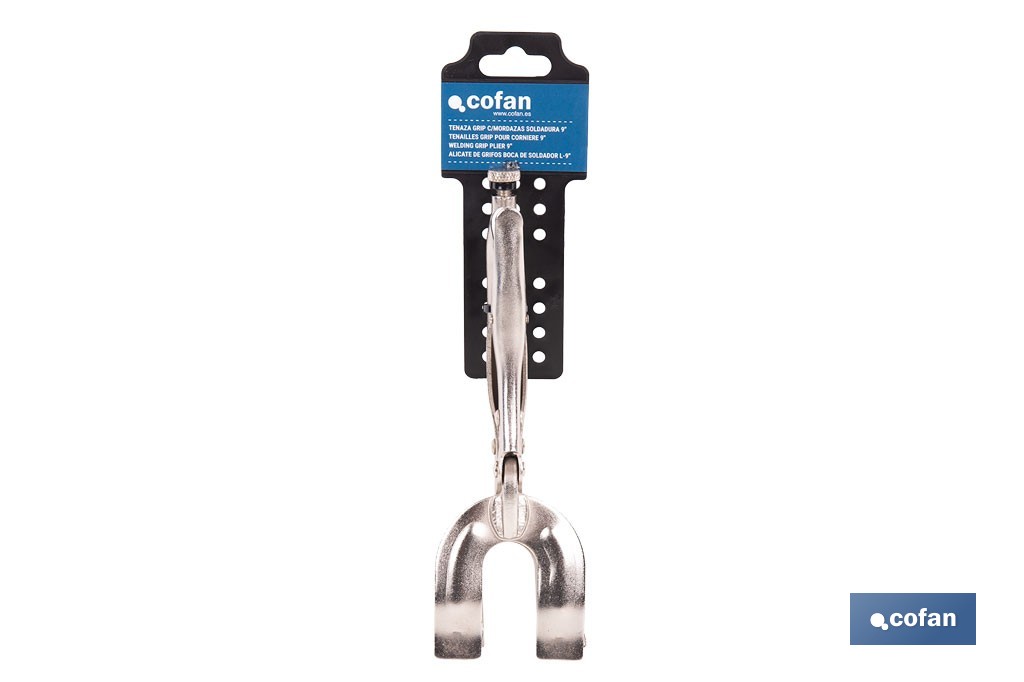 Pinze con ganasce | Ideali per lamiera | Lunghezza: da 8" a 11" - Cofan