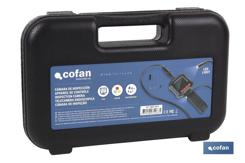 CÂMARA DE INSPECÇÃO LCD - Cofan