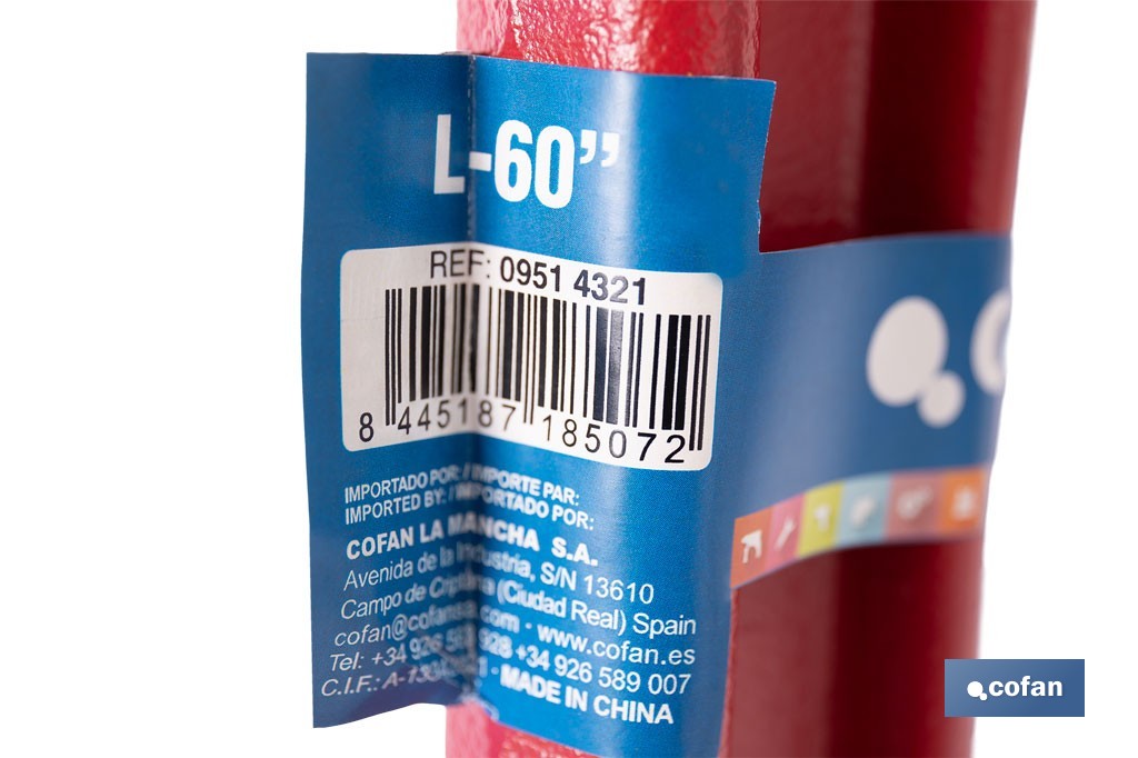 Chiave Stillson Heavy Duty per tubi | Varie dimensioni | Apertura della chiave: 10" - Cofan