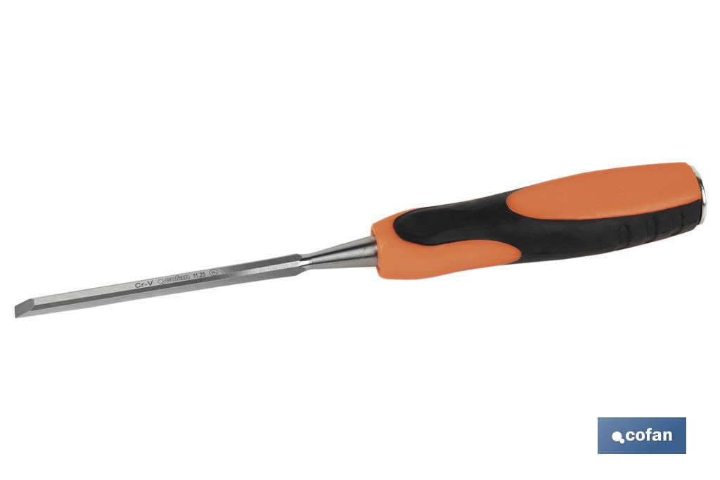 Gouge avec manche bi-matière pour usage professionnel | Différentes mesures - Cofan