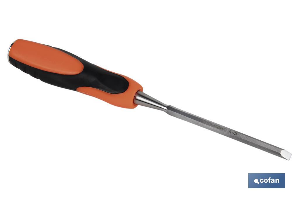 Gouge avec manche bi-matière pour usage professionnel | Différentes mesures - Cofan