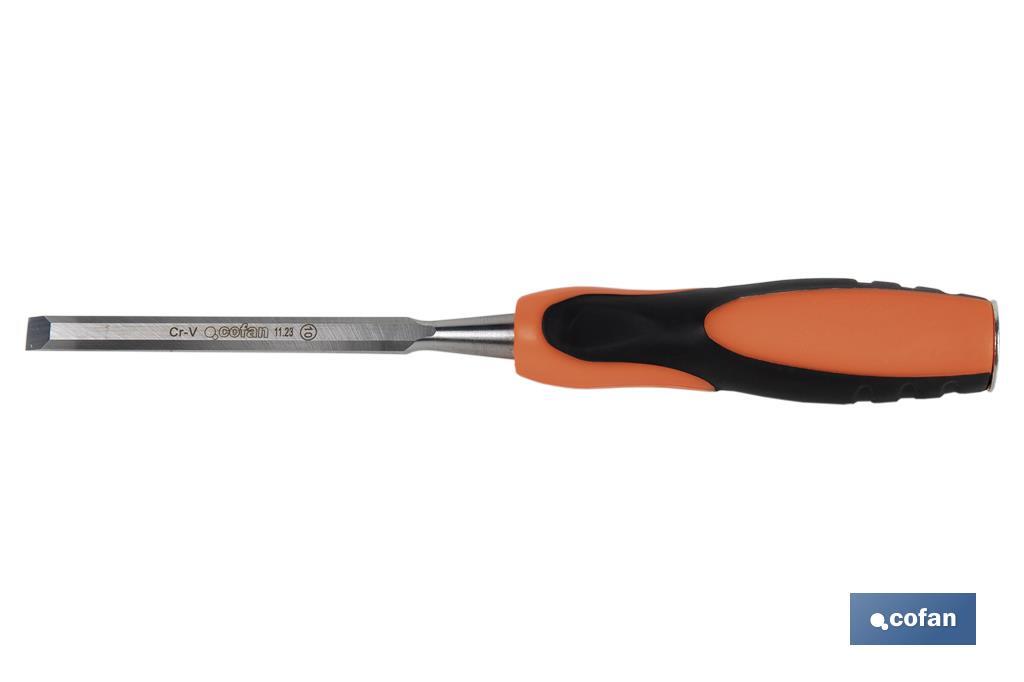 Gouge avec manche bi-matière pour usage professionnel | Différentes mesures - Cofan