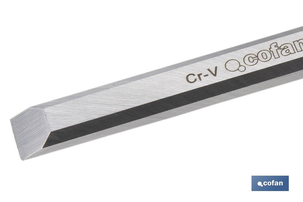 Gouge avec manche bi-matière pour usage professionnel | Différentes mesures - Cofan