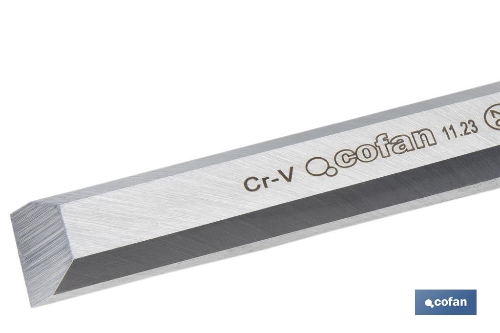 Gouge avec manche bi-matière pour usage professionnel | Différentes mesures - Cofan