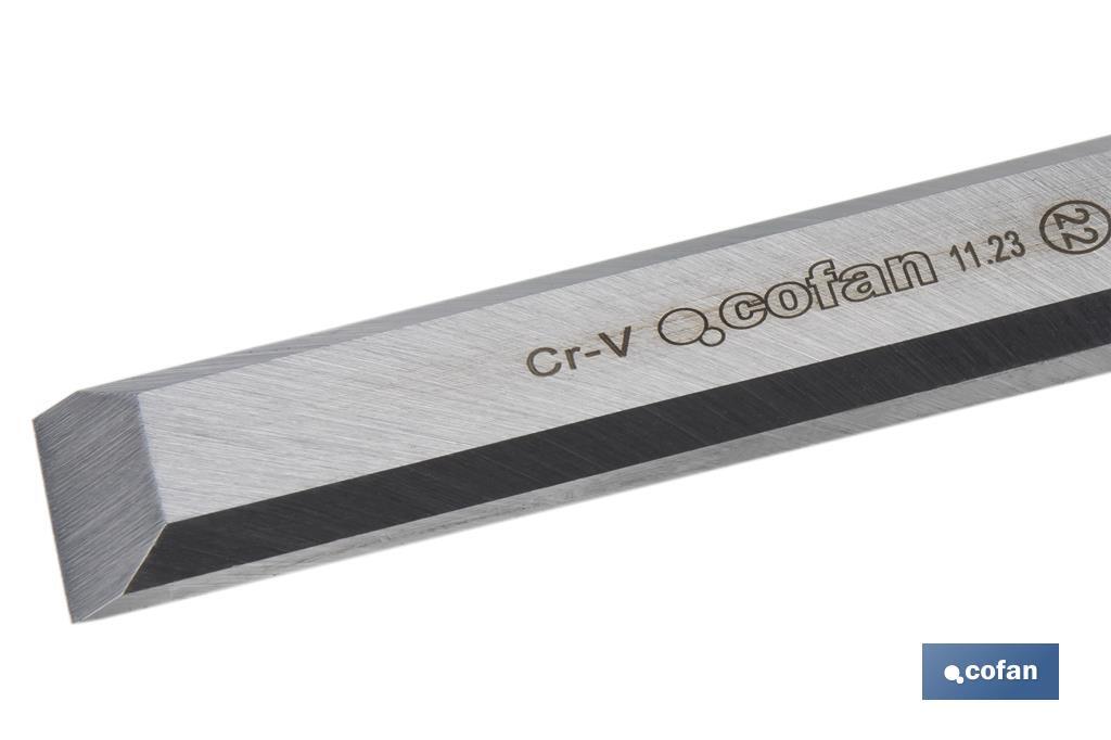 Gouge avec manche bi-matière pour usage professionnel | Différentes mesures - Cofan