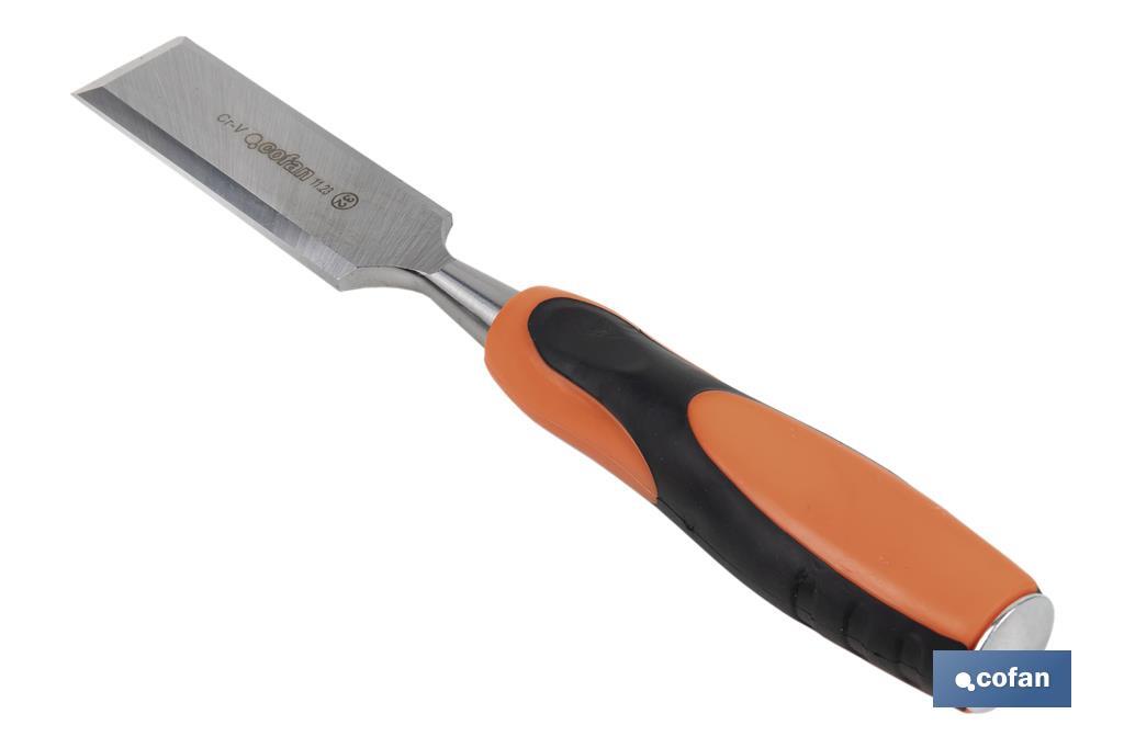 Gouge avec manche bi-matière pour usage professionnel | Différentes mesures - Cofan