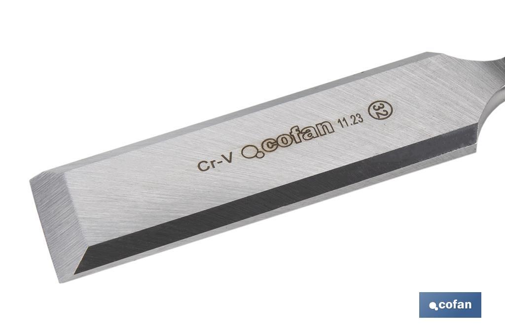 Gouge avec manche bi-matière pour usage professionnel | Différentes mesures - Cofan