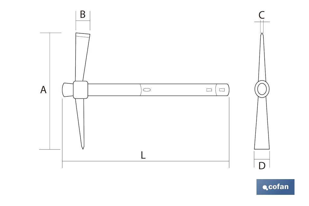 Spitzhacke - Cofan