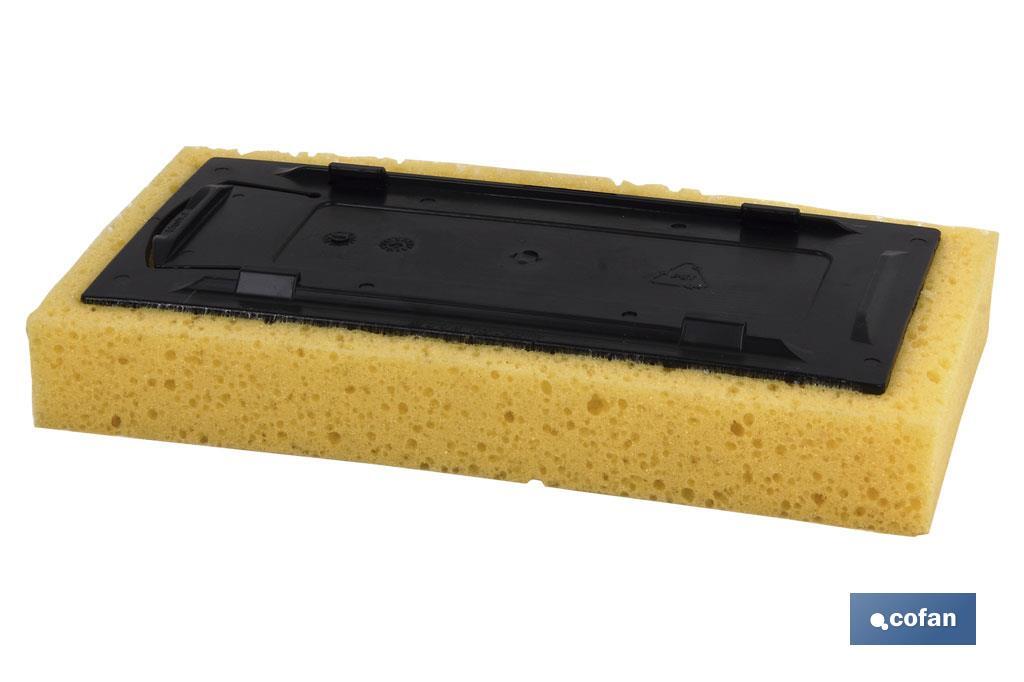 Spare part for sponge float | Suitable for cleaning tiles | Size: 280 x 140 x 30mm - Cofan