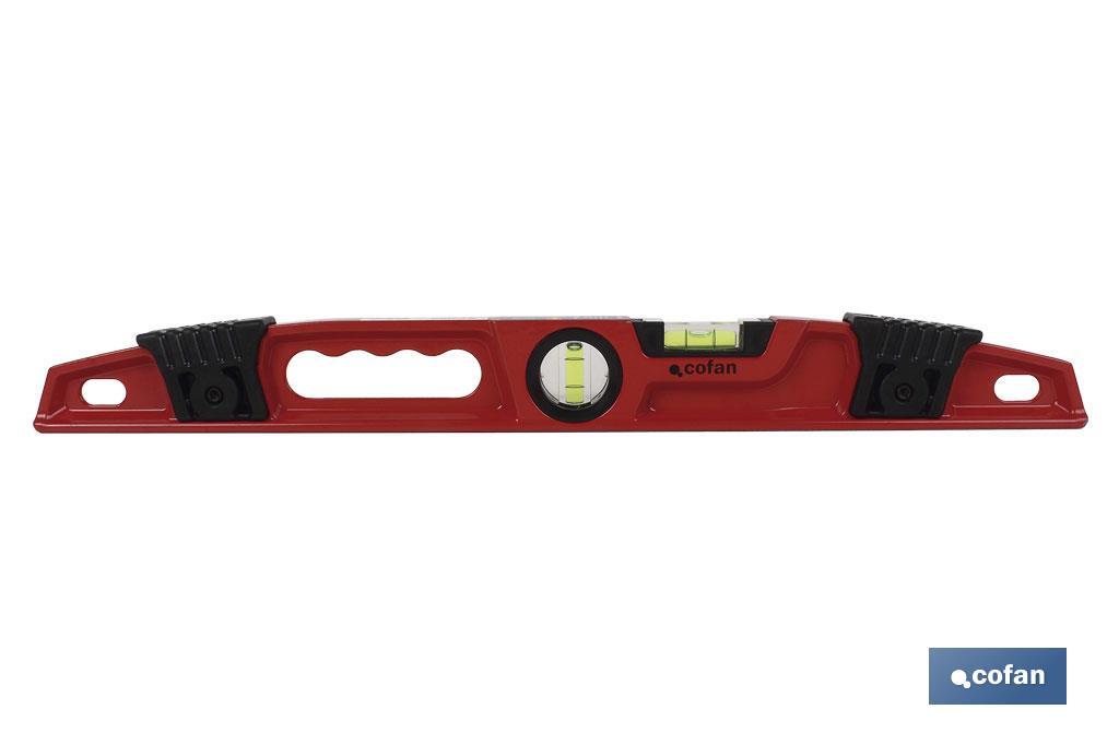 Professional aluminium spirit level Heavy Duty - Cofan