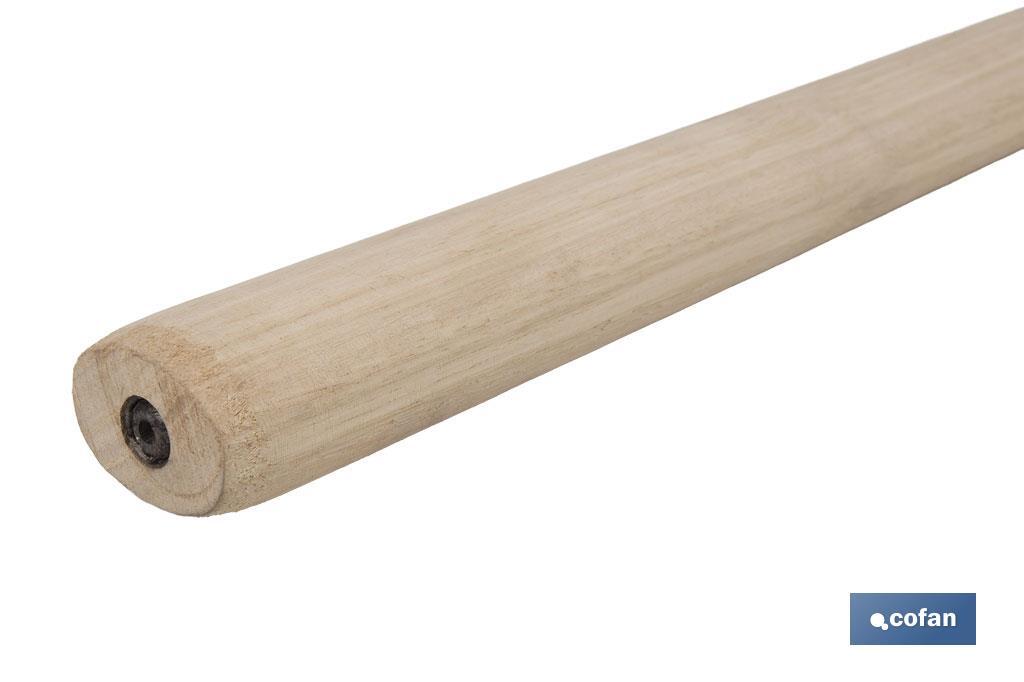 Mango de repuesto para maza cuña | Material: madera | Ideal para cortar madera dura | Medidas: 90 cm - Cofan