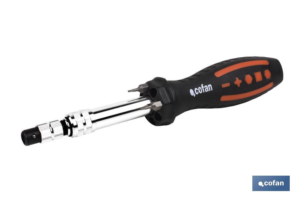 Flexible shaft ratchet screwdriver - Cofan