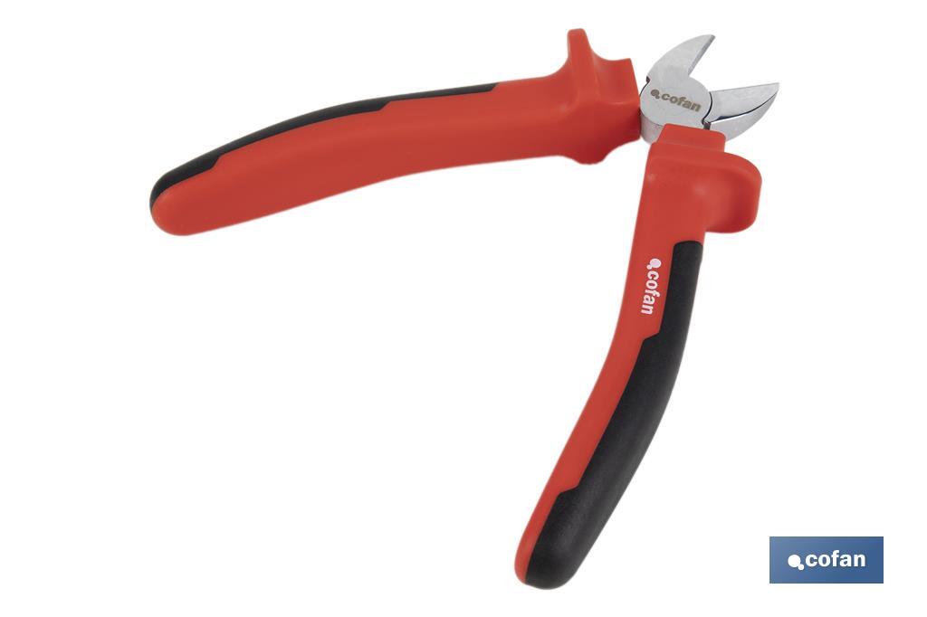 Diagonal pliers | Insulated pliers for better safety | Size: 160mm - Cofan