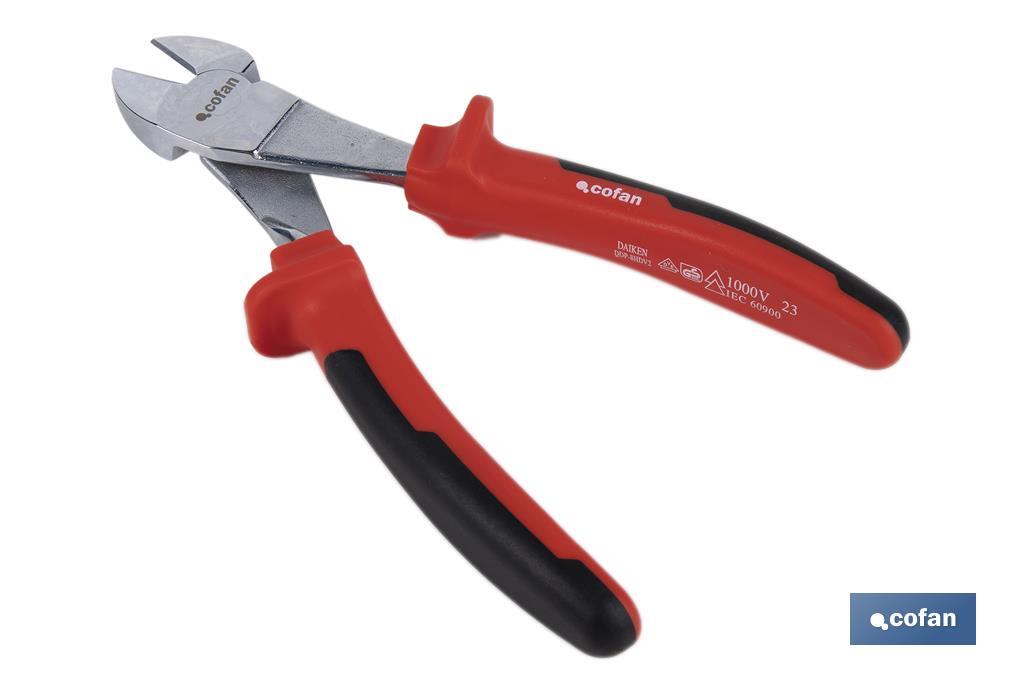 Wire cutting pliers | Insulated pliers for better safety | Size: 200mm - Cofan