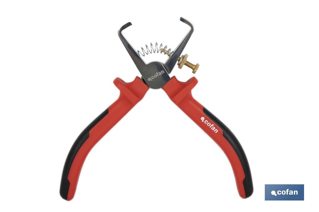 Hose clamp pliers | Insulated pliers for better safety | Size: 160mm - Cofan