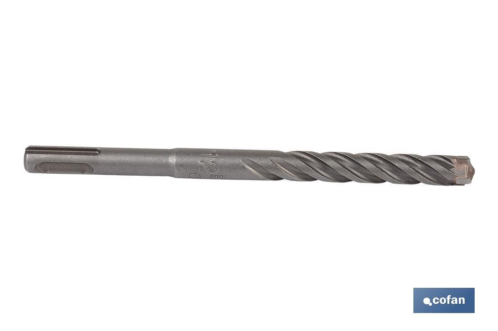 Rotary hammer drill bit with SDS PLUS shank - Cofan