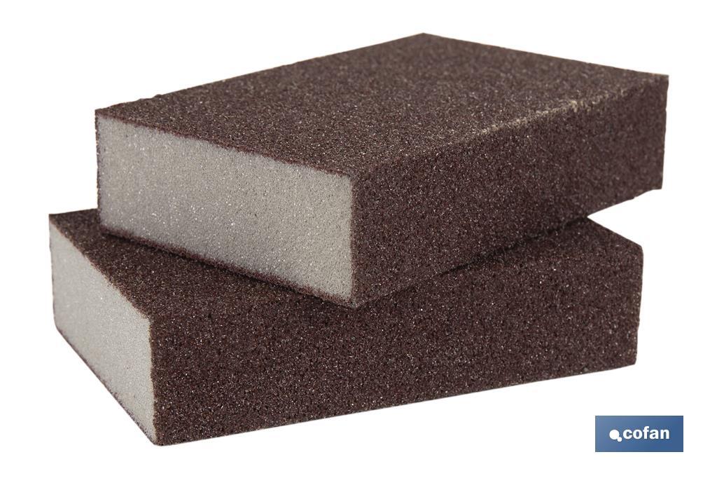 Sanding sponge "Medium Grain" - Cofan