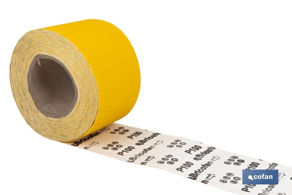 Rollo Lija Papel "Amarillo" - Cofan