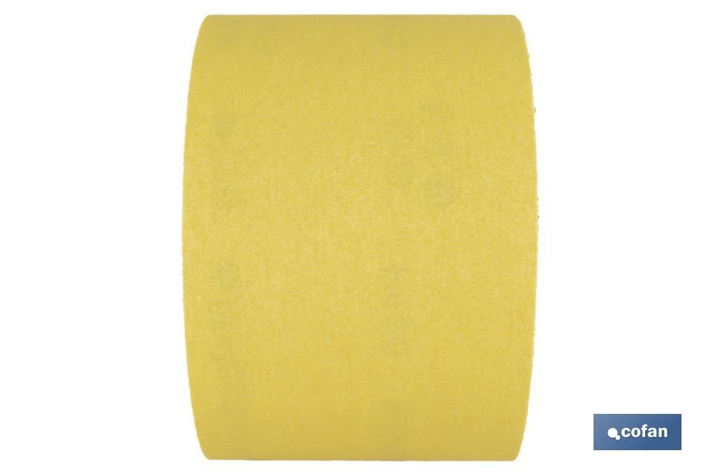 Roll of abrasive paper "Yellow" - Cofan