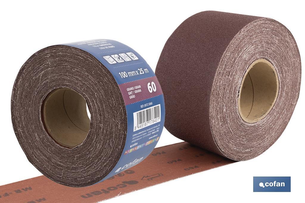 Roll of abrasive cloth    - Cofan