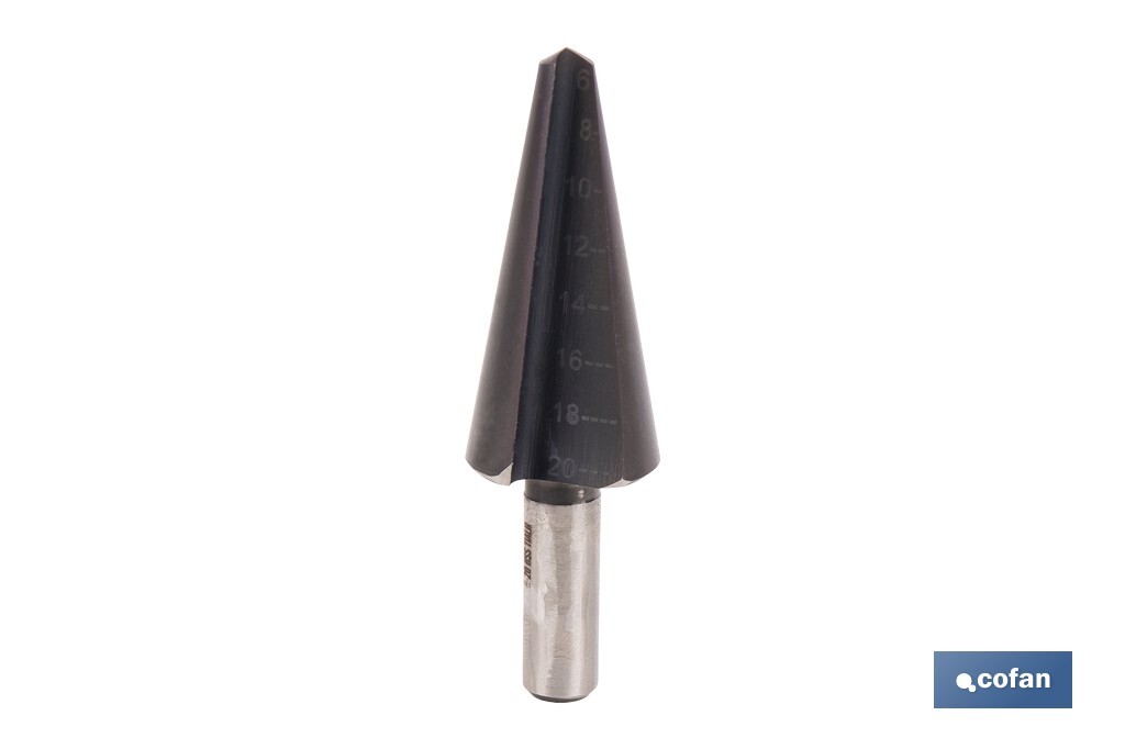 Step countersink drills HSS TIN Normal - Cofan