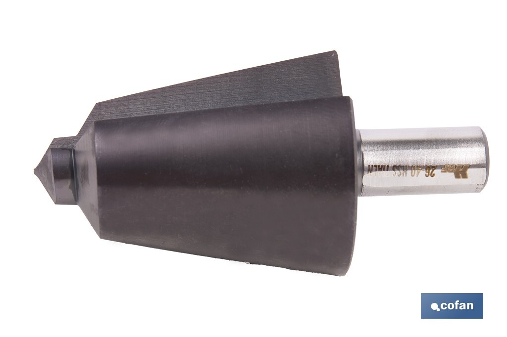 Step countersink drills HSS TIN Normal - Cofan