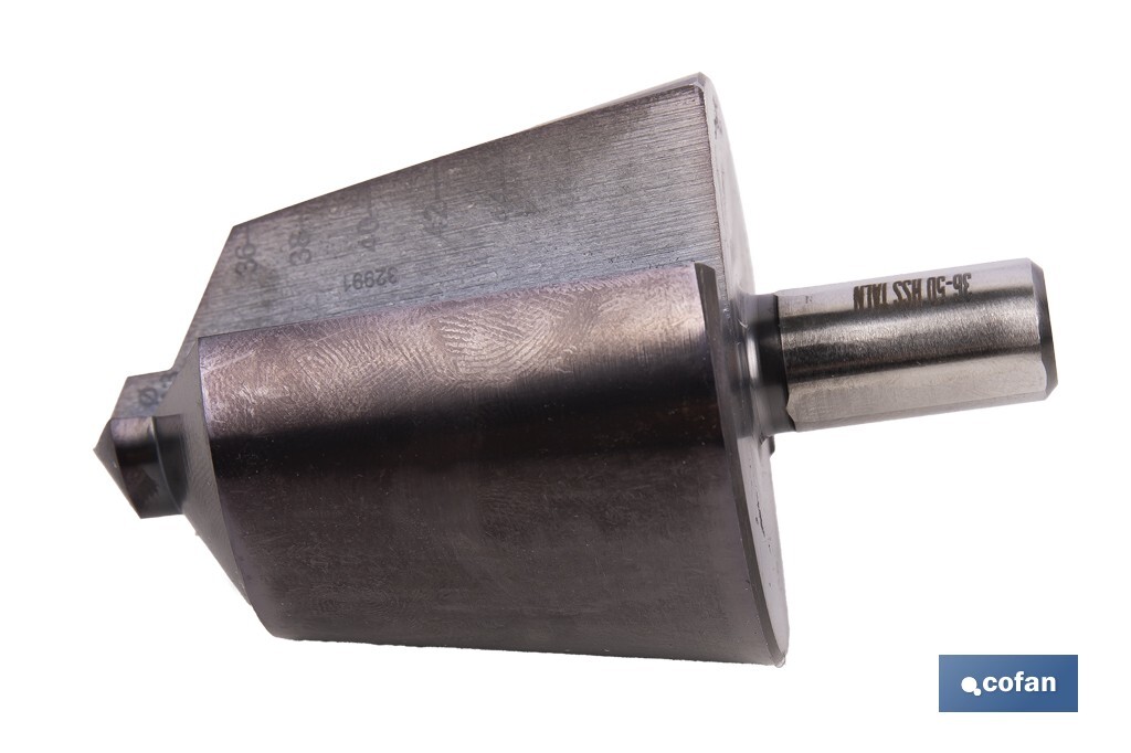 Step countersink drills HSS TIN Normal - Cofan