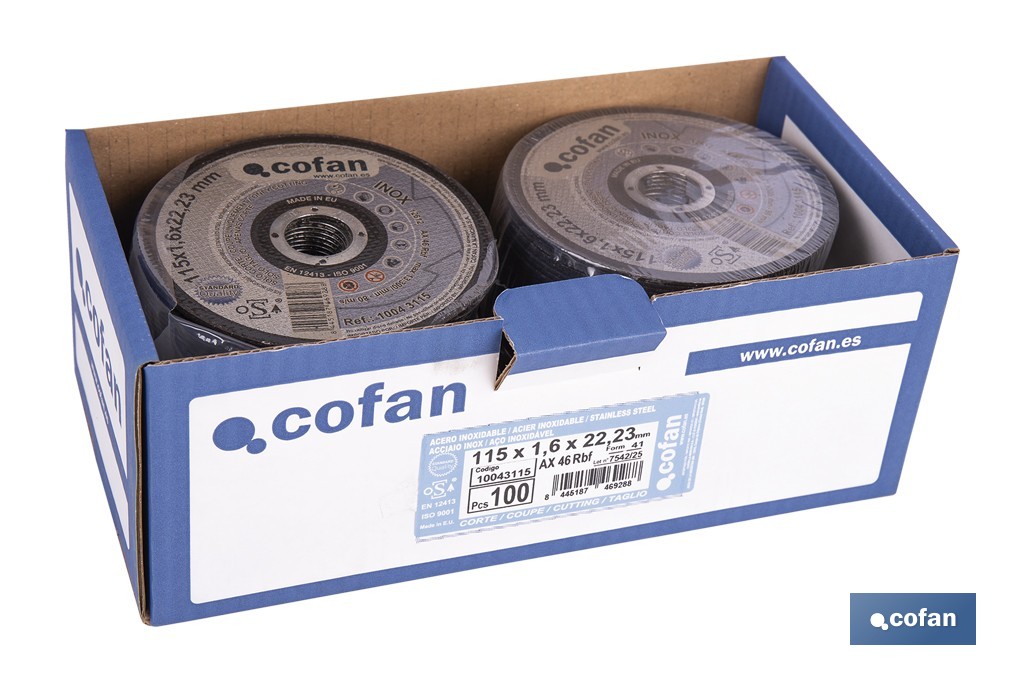 Gamme bleue standard - Cofan