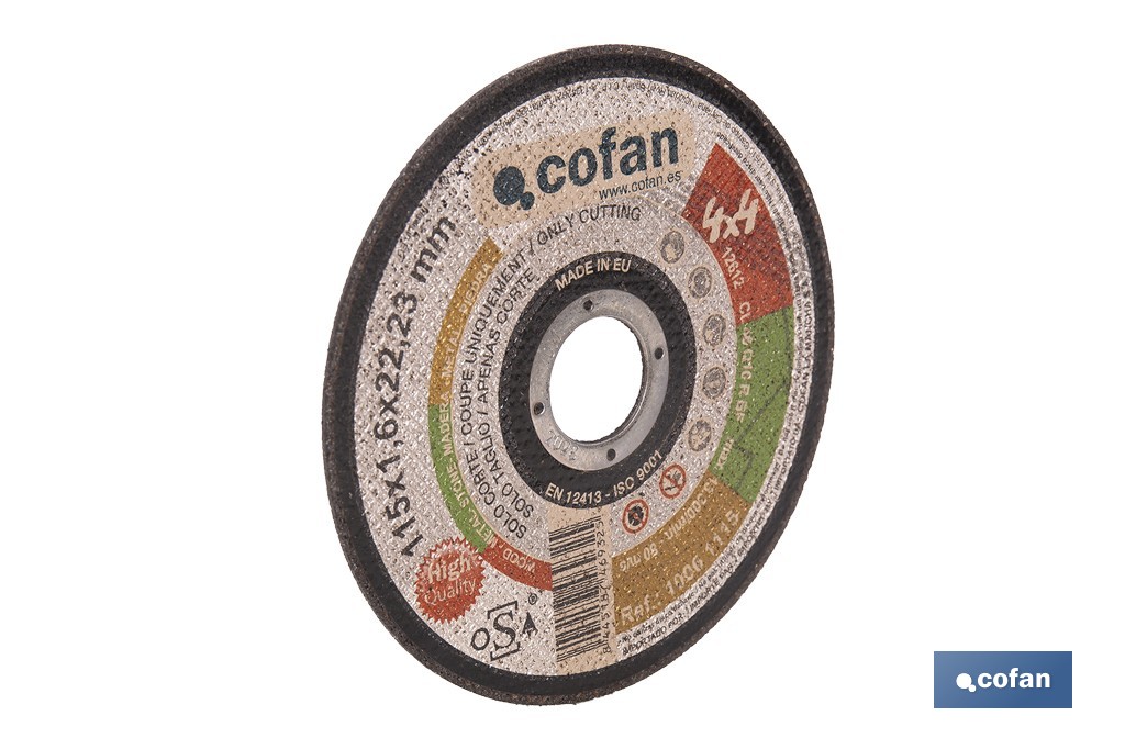 Disques De Coupe 4 X 4 - Cofan