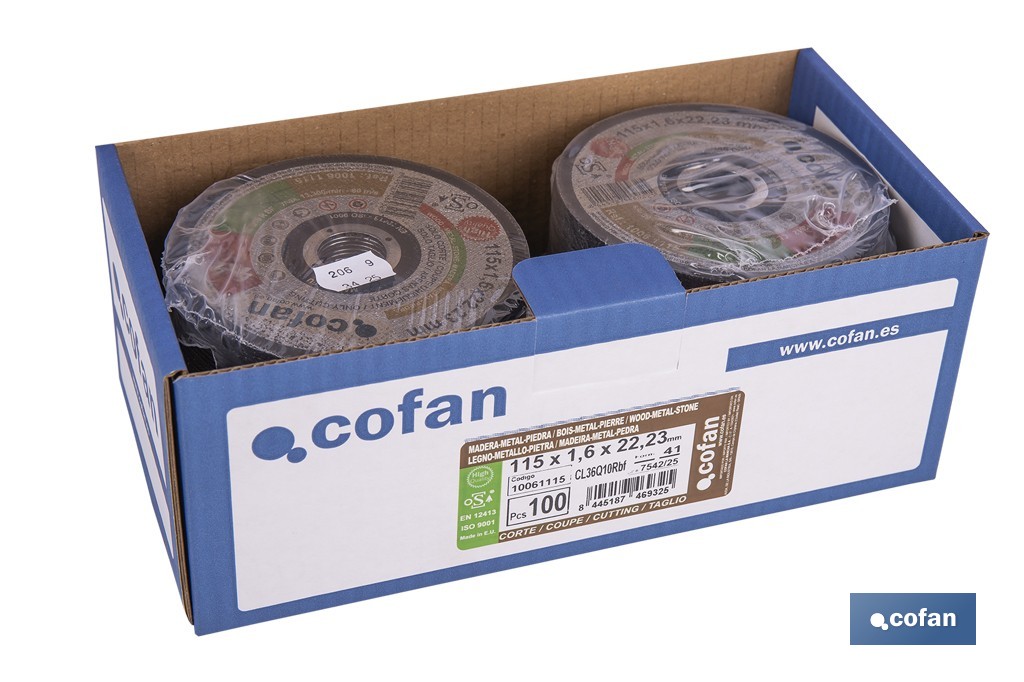 Disques De Coupe 4 X 4 - Cofan