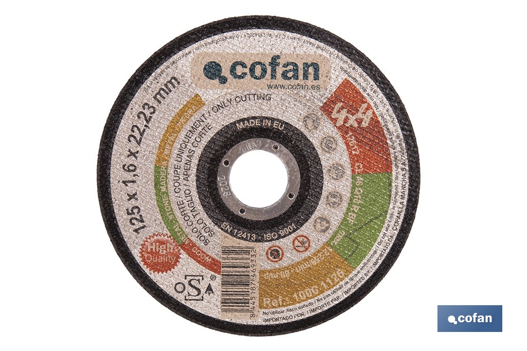 Disques De Coupe 4 X 4 - Cofan