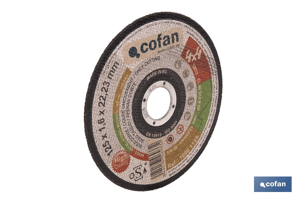Disques De Coupe 4 X 4 - Cofan